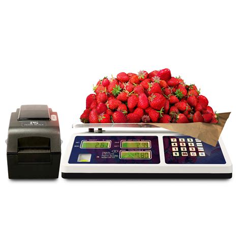 Deli Scale With Label Printer Trovoadasonhos