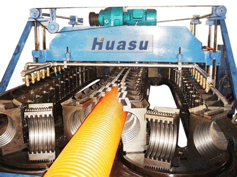 Pe Pp Pvc Double Wall Corrugated Pipe Extrusion Line At Best Price In