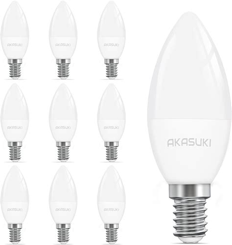 Huoqilin E Led Cool White Small Screw Light Bulbs Watts Equivalent