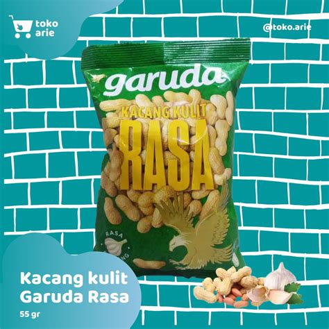 Jual KACANG KULIT GARUDA RASA BAWANG Indonesia Shopee Indonesia