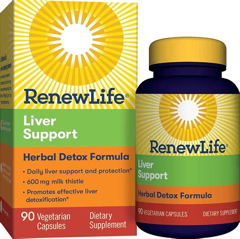 Renew Life Adult Cleanse Liver Support Herbal Detox Formula 136 G Buy