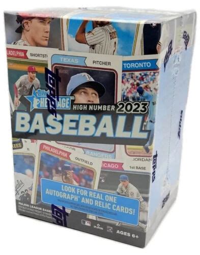 Topps Heritage High Number Edition Sealed Pack Blaster Box