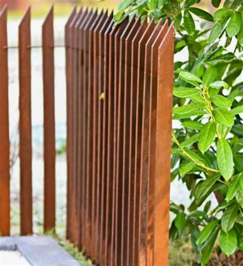 Corten Steel Fence Panelsgarden Fence Railingmetal Fence Corten Steel Plate Buy Corten Steel