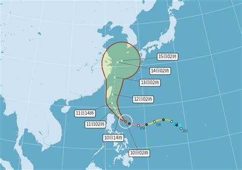 璨樹「放棄登陸不群聚」 周末狂風豪雨！放假機率曝 生活 中時新聞網