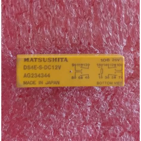 Jual Tool Part Relay 12v 14 Pin Ds4e S Dc12v Matsushita Komponen