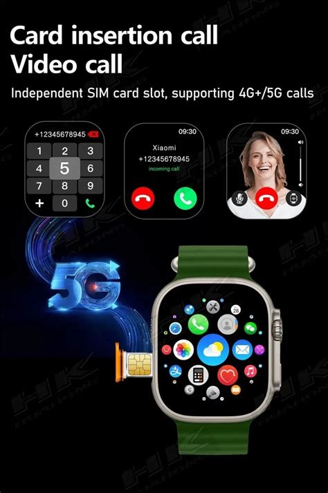 Hk Ultra One Smartwatch G G Full Network Card Amoled Screen Gadstyle Bd