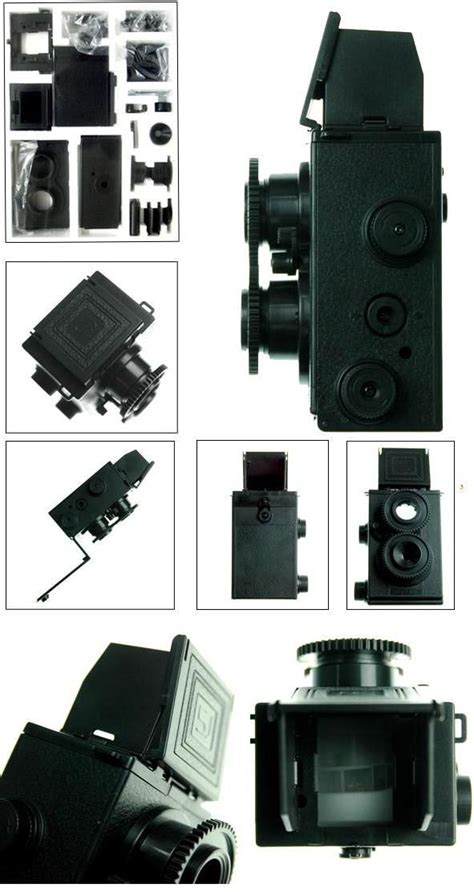 DIY 35mm Twin Lens Reflex TLR Camera - FeelGift | Reflex camera, Twin lens reflex camera, Film ...