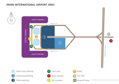 Miami Airport Hotel Map – USTrave.com