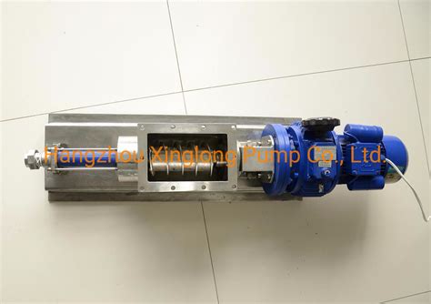 High Viscosity Sanitary Stainless Steel Single Screw Mono Pump China