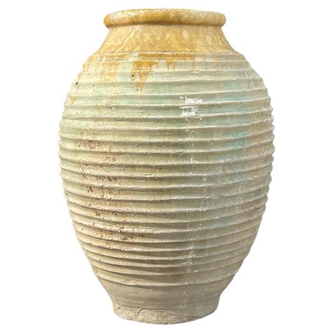 Th Century Rustic Mediterranean Terracotta Olive Jar For Sale At Stdibs