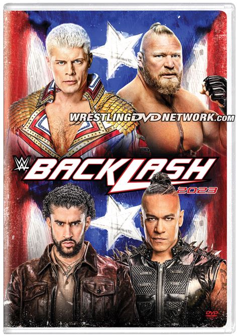 Exclusive Wwe Backlash Dvd Cover Artwork Revealed Photos Of