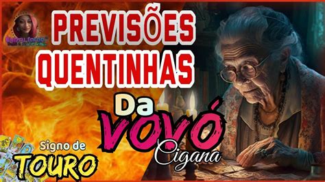 Signo de Touro UrgenteVOCÊ VAI VER TUDO DA SUA VIDA VOVÓ CIGANA