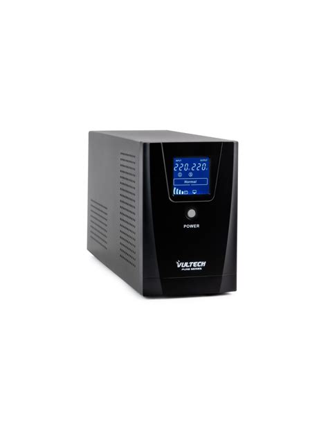 Vultech UPS1500VA PURE Gruppo di Continuità UPS 1200 W 3 prese AC USB 1