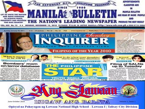 Newspaper Layout and Basic Guidelines | PPTX