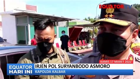 Kapolda Kalbar Cek Ketersediaan Migor Di Gudang Alfamart Kubu Raya