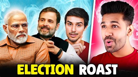 Election 2024 Roast 🔥 Bjp Vs Congress Vs Dhruv Rathee Kdlife Youtube