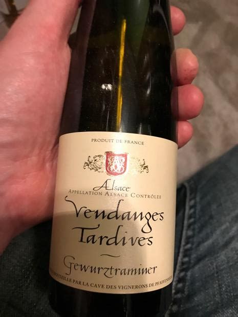 2012 Pfaffenheim Gewurztraminer Vendange Tardive France Alsace