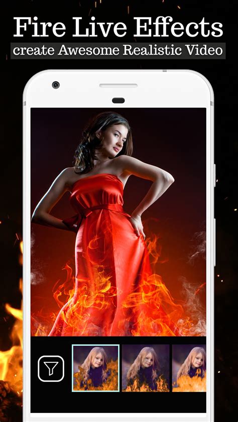 Android Için Fire Effect Photo Video Editor Apk İndir