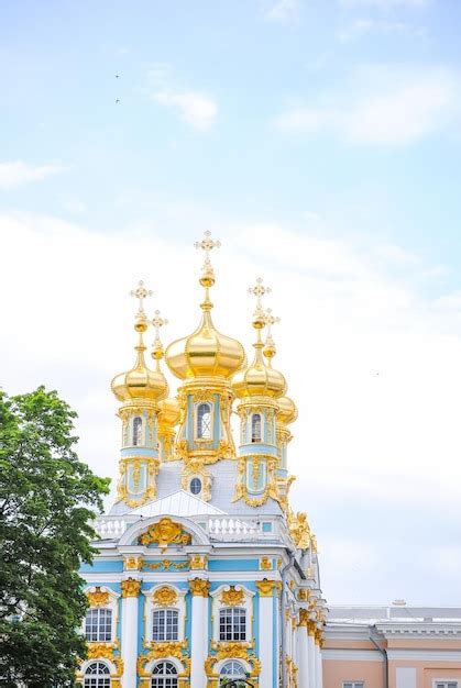 Premium Photo | Palace of tsarskoye selo in st petersburg