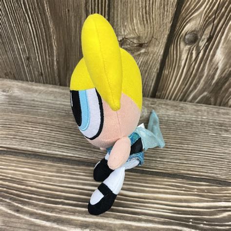 Trendmasters Vintage 2001 Powerpuff Girls Bubbles Plush Figure Cartoon Network Ebay