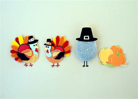 Free Picture Turkey Birds Art Pilgrim Hat Thanksgiving Day
