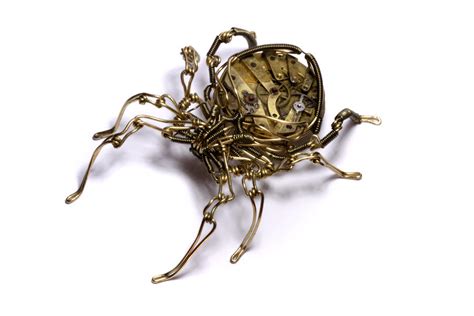 Steampunk Spider Sculpture 6 by CatherinetteRings on DeviantArt