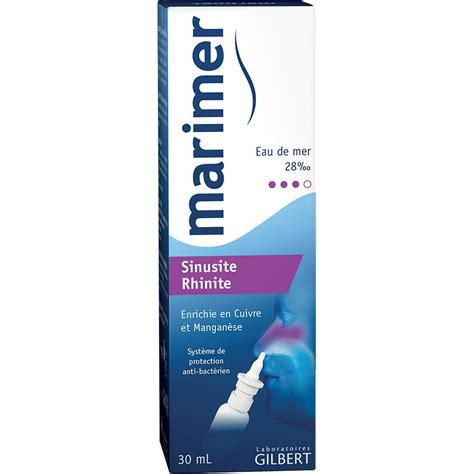 Marimer Sinusite Rhinite 30 Ml Redcare Pharmacie