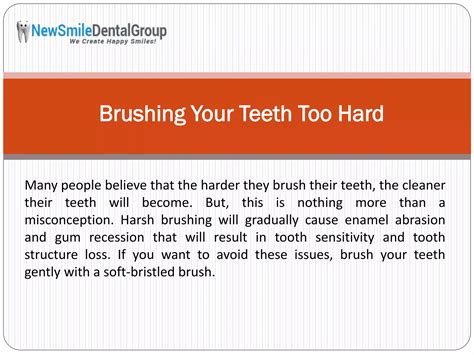 Seven Most Common Oral Hygiene Mistakes Ppt