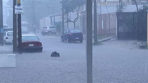 Sistema Pluvial De Tabasco Se Ve Rebasado Ante Pron Sticos