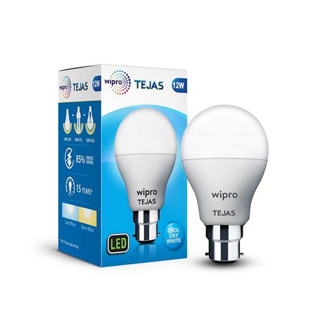 Buy Wipro Tejas W Led Bulb For Home Office B Led Bulb Base Cool