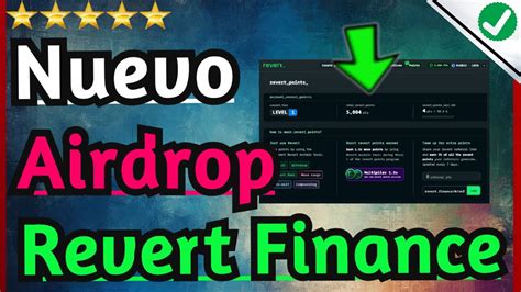 Nuevo AIRDROP De REVERT FINANCE Como GANAR PUNTOS La Mejor Herramienta