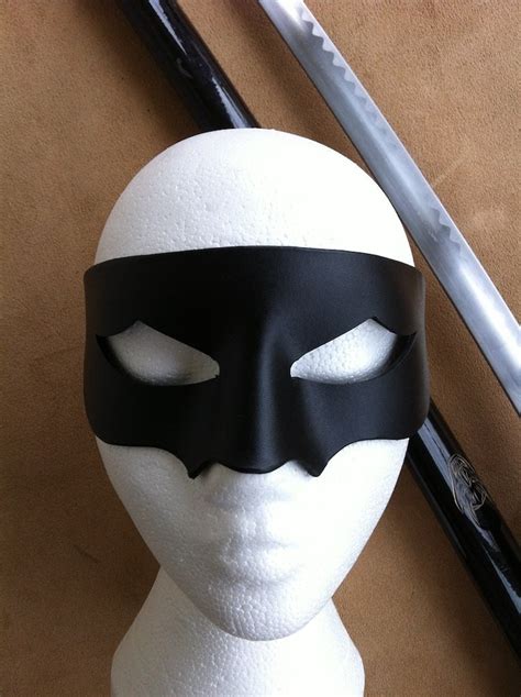 Leather Mask Kill Bill Crazy 88 Kato Bruce Lee Crazy88 Cosplay