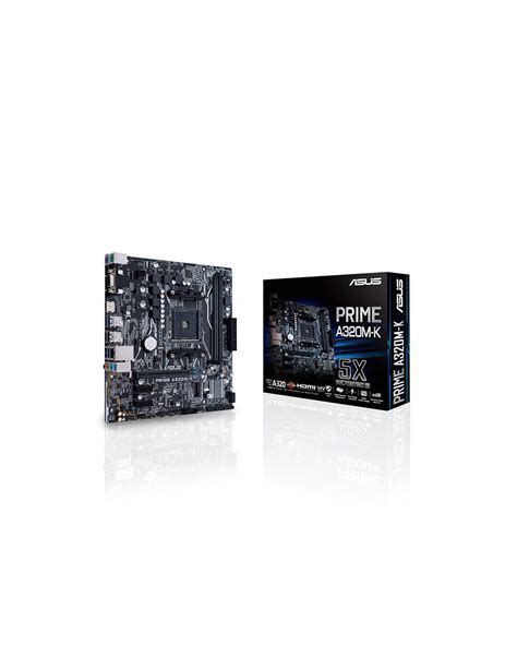 Asus Prime A320m K Am4 Matx Placa Base