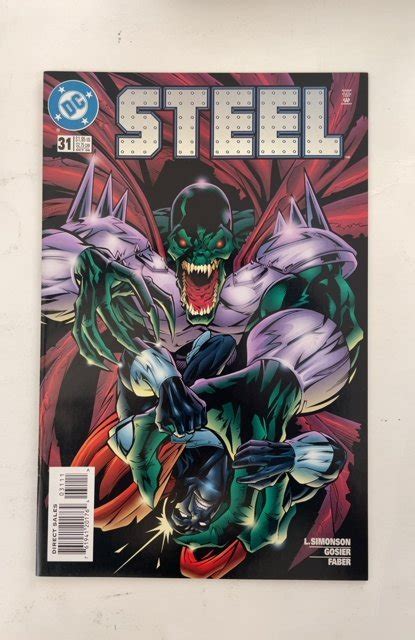 Steel 31 DC Universe Corner Box Variant 1996 Comic Books Modern