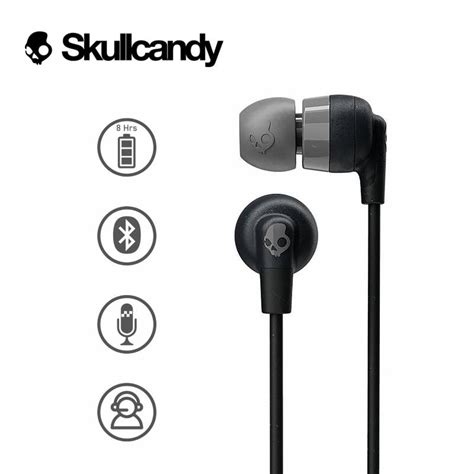 Audífonos Skullcandy Bluetooth Inkd Plus S2iqw Negro Skullcandy