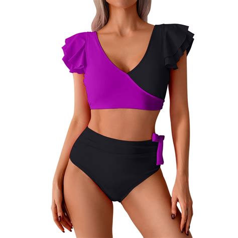 Zuesphe Womens Swimsuits Bikini Womens Bathing Suits Piece Swimwear For Women Tummy