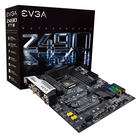 Tarjeta Madre Evga Z490 Ftw Socket Lga1200 Intel Z490 Atx Ddr4 122 Cl E497 Kr Intel