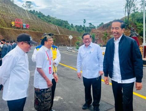 FOTO Presiden Jokowi Resmikan Jalan Pintas Batas Kota Singaraja