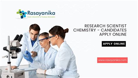 Research Scientist Chemistry Candidates Apply Online