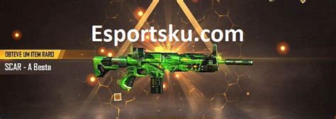 Akankah Skin Incubator Scar Free Fire Hadir Lagi Di Ff Indonesia Nanti