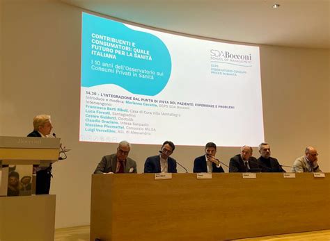 Convegno Bocconi Contribuenti E Consumatori Quale Futuro Per La