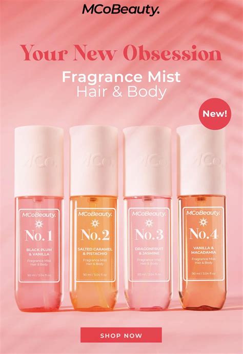 Mcobeauty Hair And Body Mists I Have To Say I Love That Theyve