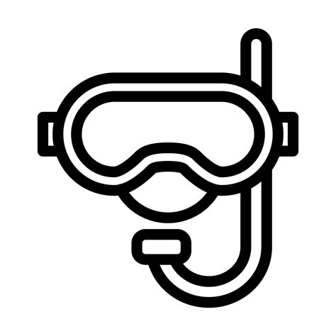 Snorkel Icon Design Vector Art At Vecteezy