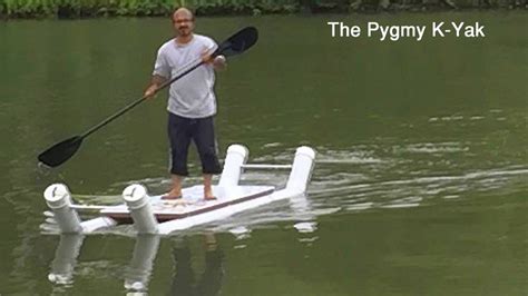 The Pygmyworlds First Diy Pvc Pipe Kayak Jet Boat Build Boat