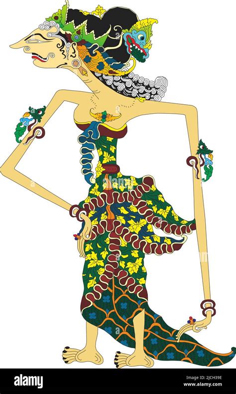 Kumpulan Mewarnai Gambar Sketsa Wayang Srikandi Desain Interior