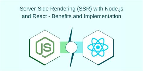 Server Side Rendering With Node Js And React