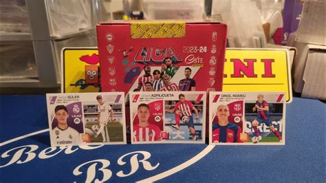 UNBOXING 1 2 CAJA 2ª EDICIÓN 25 SOBRES APERTURA PANINI LIGA ESTE