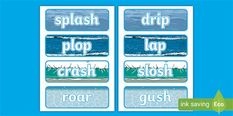 Sea Sounds Word Cards Teacher Made Twinkl