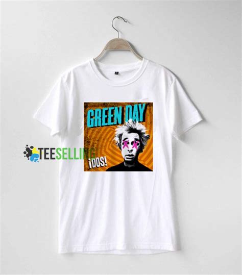 Green day Dos Album Cover T shirt Adult Unisex Size S-3XL