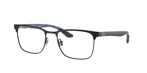 ray ban rx black  eyeglasses  men women